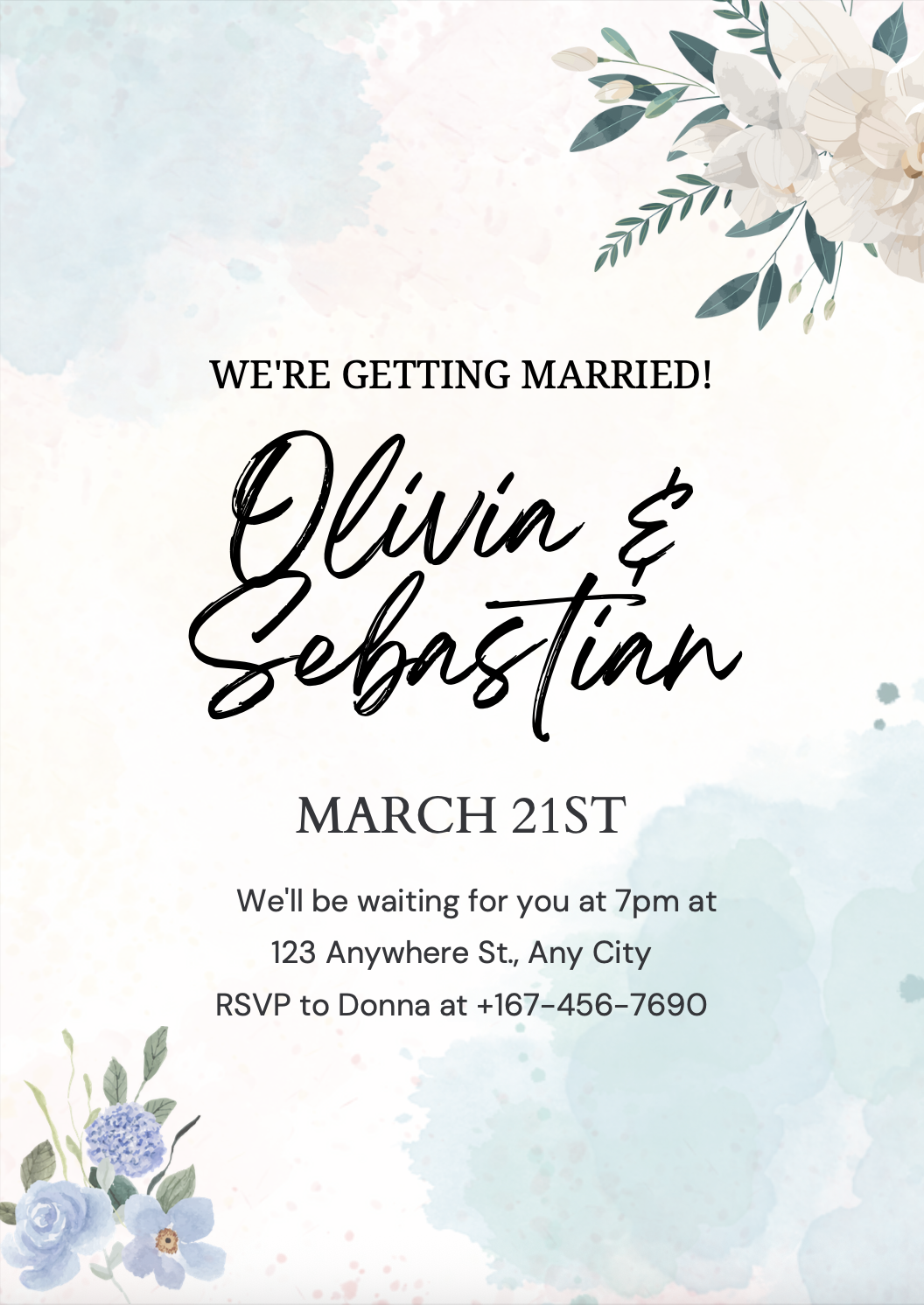 Wedding Invitation Template