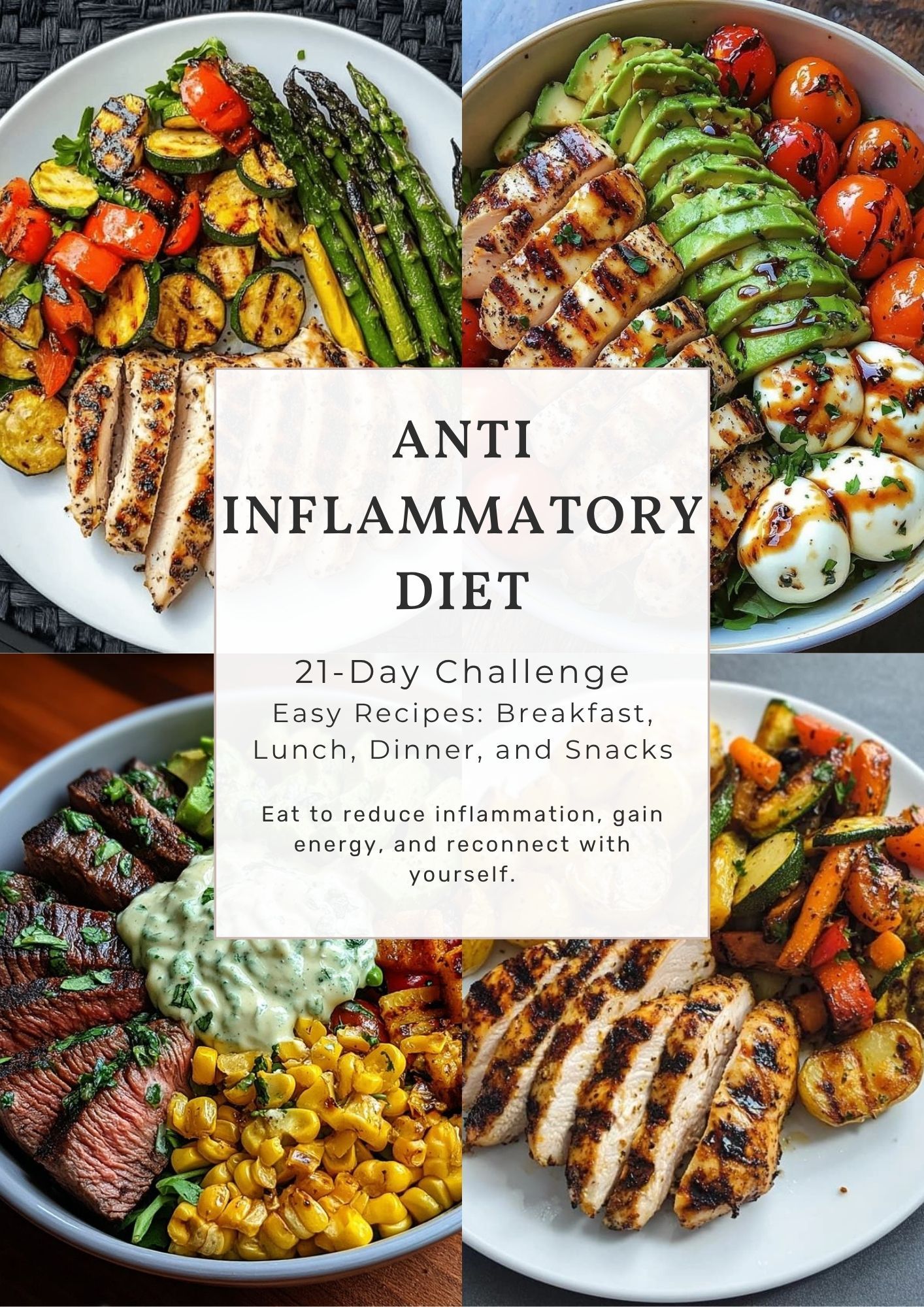 21-Day Anti-Inflammatory Diet Challenge: Meal Plans, Recipes & Healthy Habits
