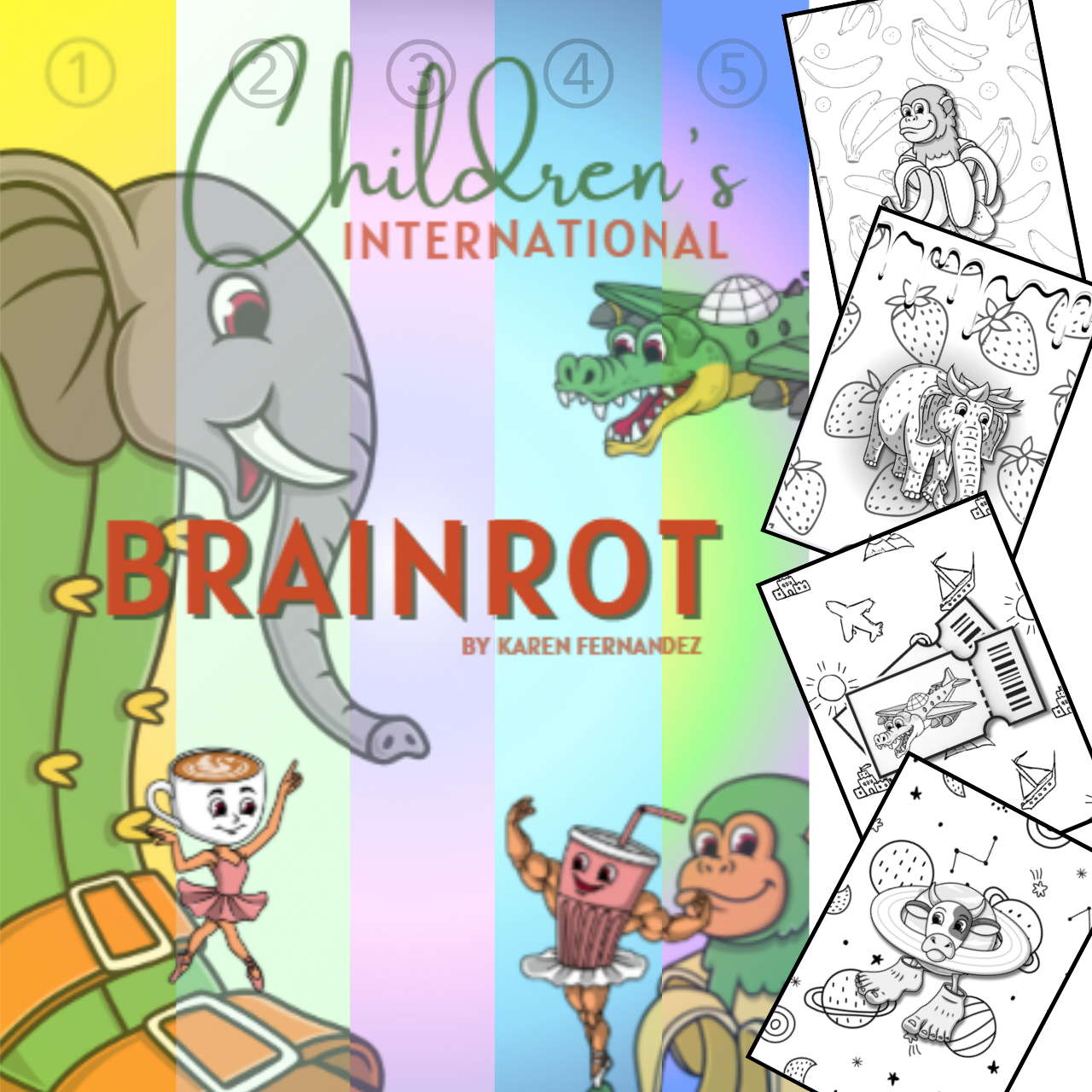 CHILDREN’S INTERNATIONAL BRAINROT – Colección completa (Tomo 1 al 5)