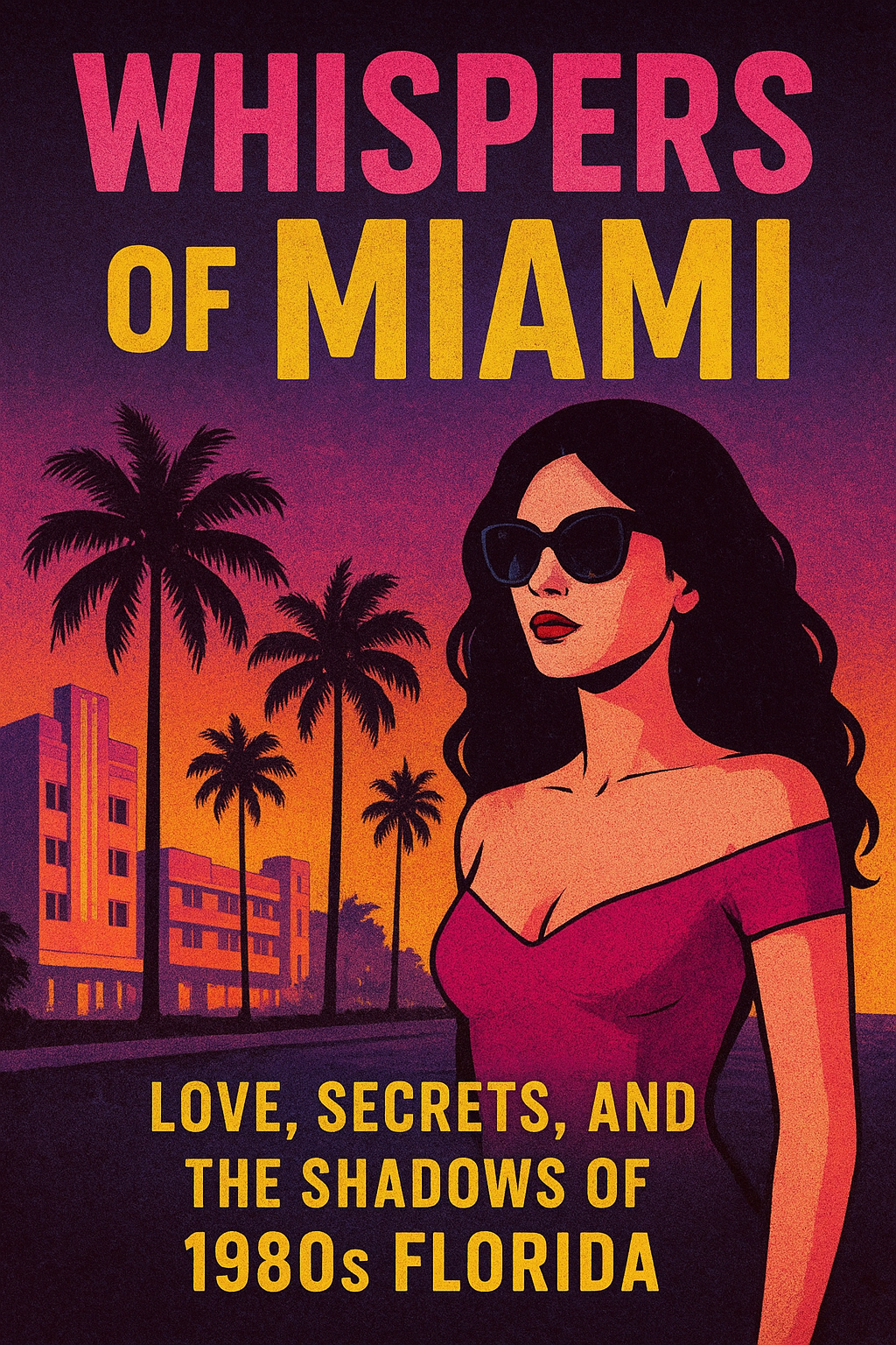 Whispers of Miami: Love, Secrets, and the Shadows of 1980s Florida.