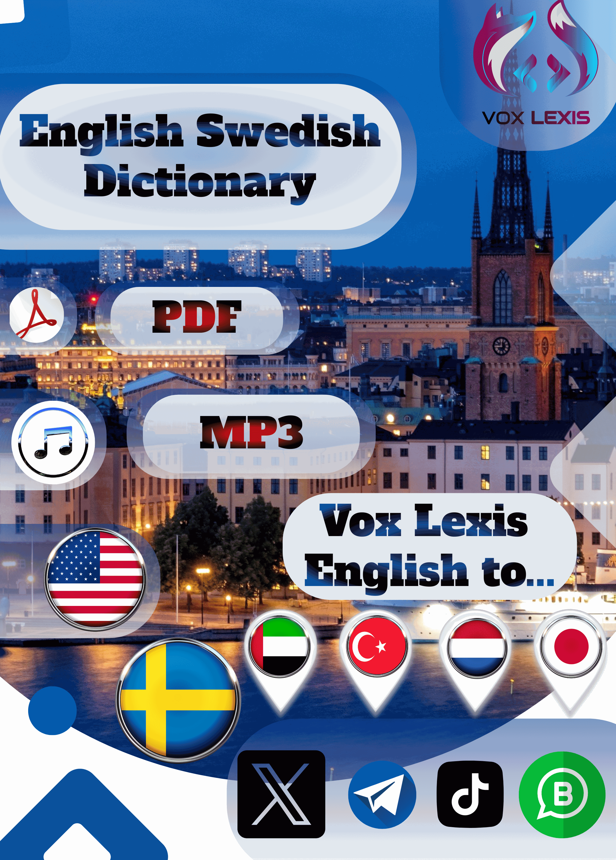 ENGLISH SWEDISH DICTIONARY PDF MP3 VOX LEXIS