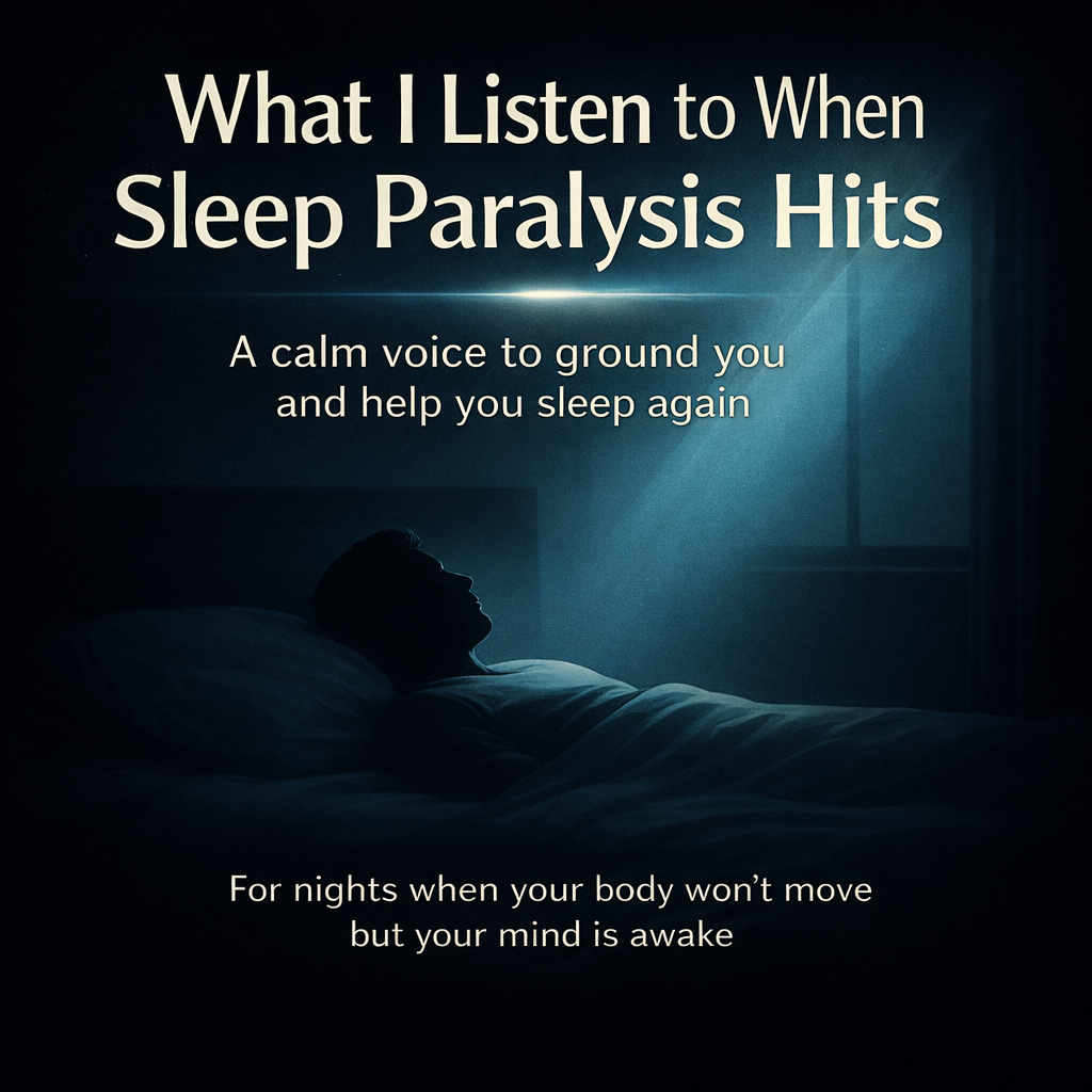 What I Listen to When Sleep Paralysis Hits