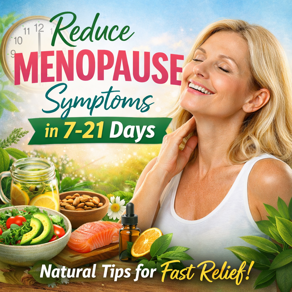 Menopause Relief: Reduce Symptoms in Just Days