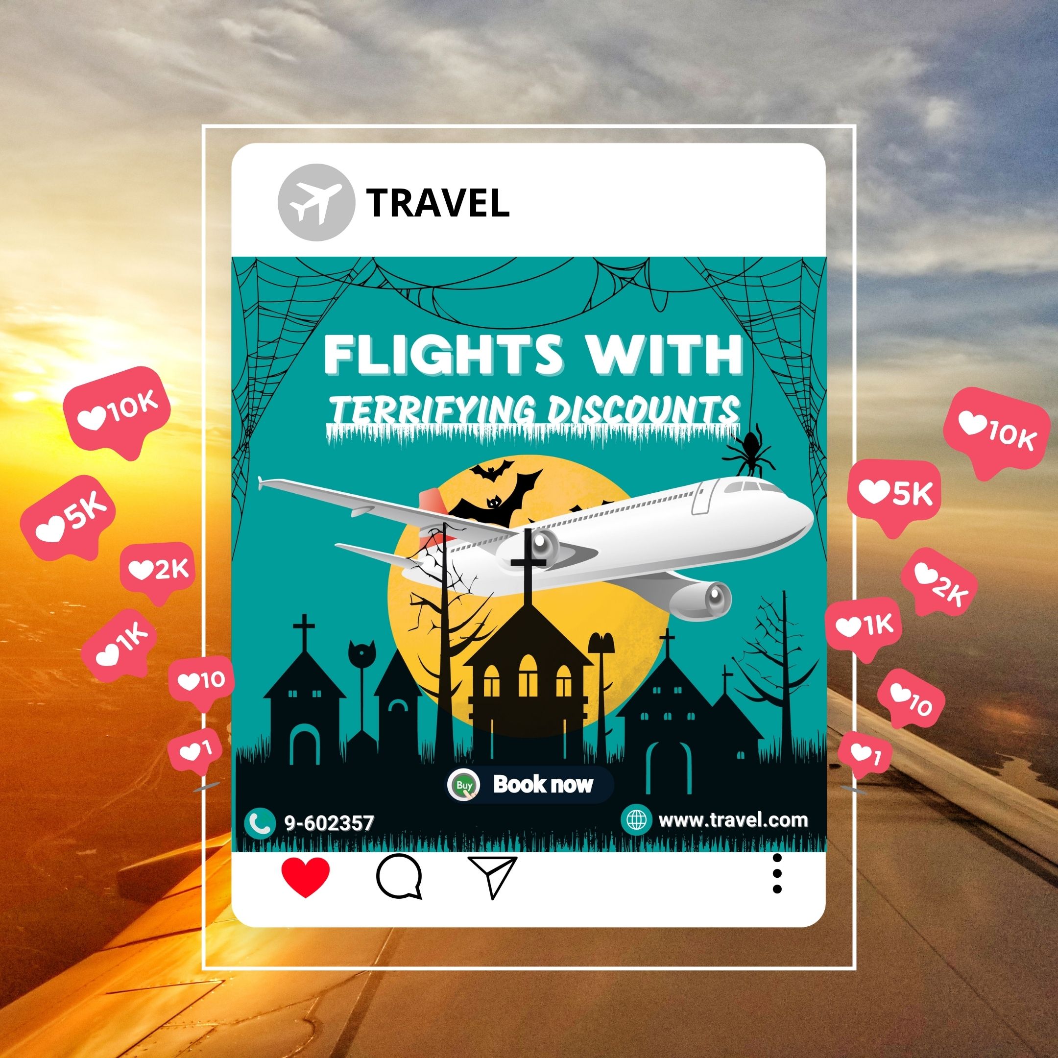 Plantillas editable en canva - para post en instagram