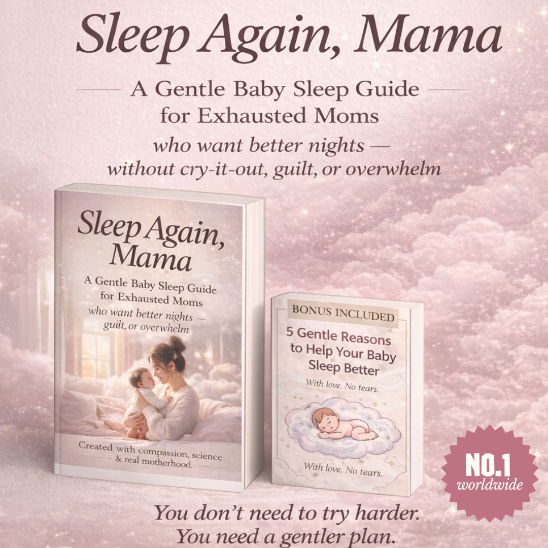 Gentle Baby Sleep Guide +3 Print & Go Sleep Tracker Pack + 5 Emergency cheat sheets + 3 Baby essential safety protocol