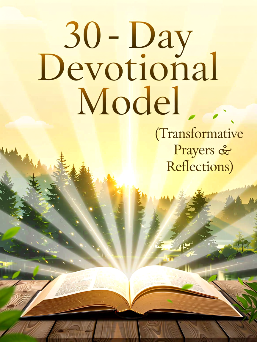 30-Day Devotional Model (Transformative Prayers & Reflections)