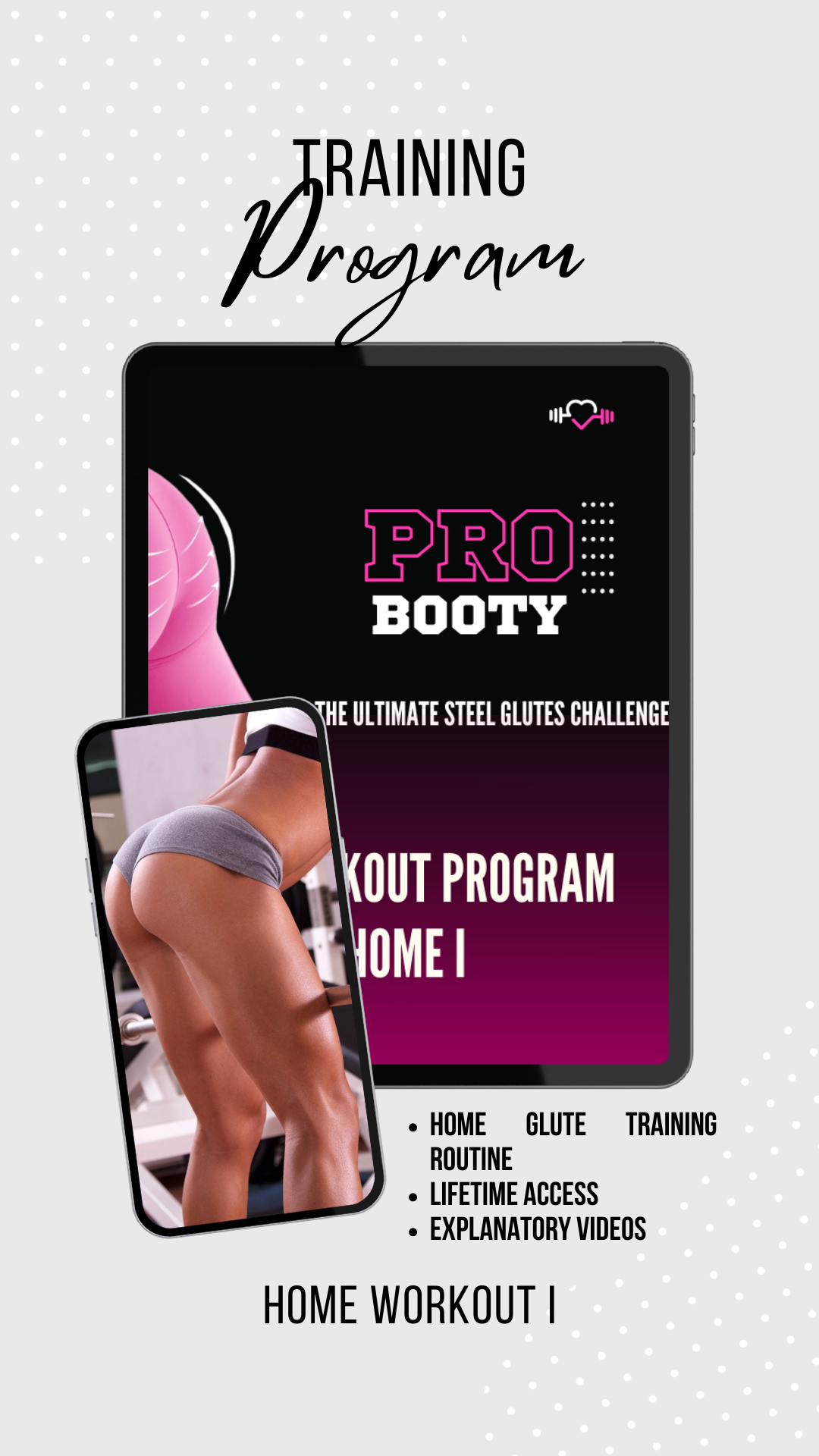 Booty Pro: Home glute workout I
