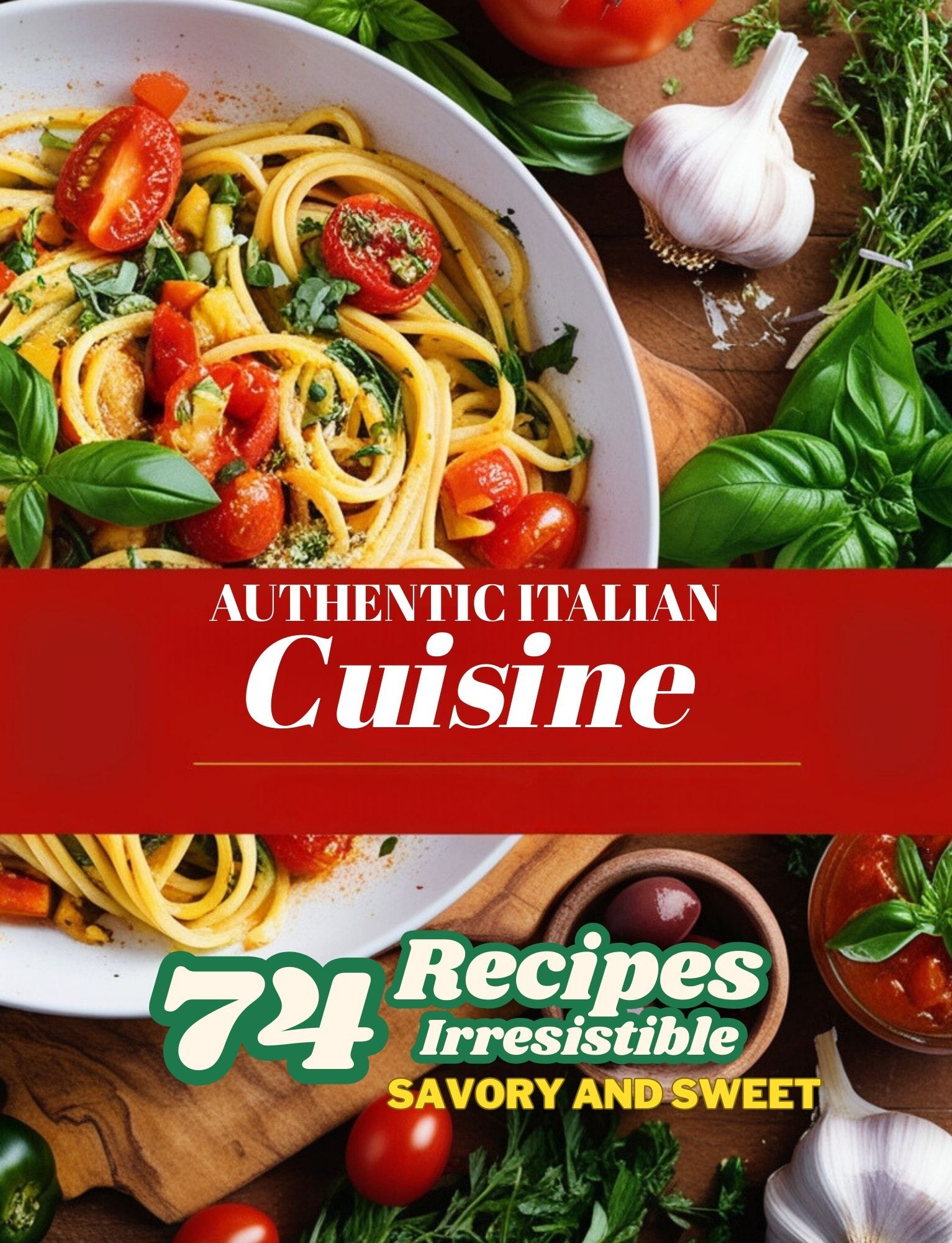 Authentic Italian Cuisine: Recipes Irresistible (Savory and Sweet)