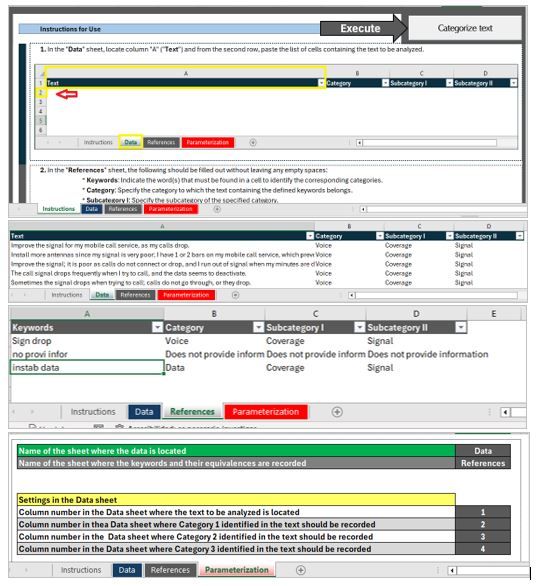 Text clasification tool