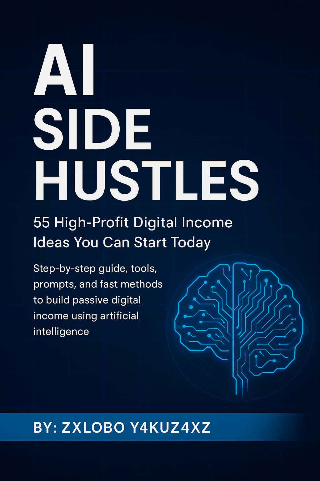 AI Side Hustles — 55 High-Profit Digital Income Ideas You Can Start Today