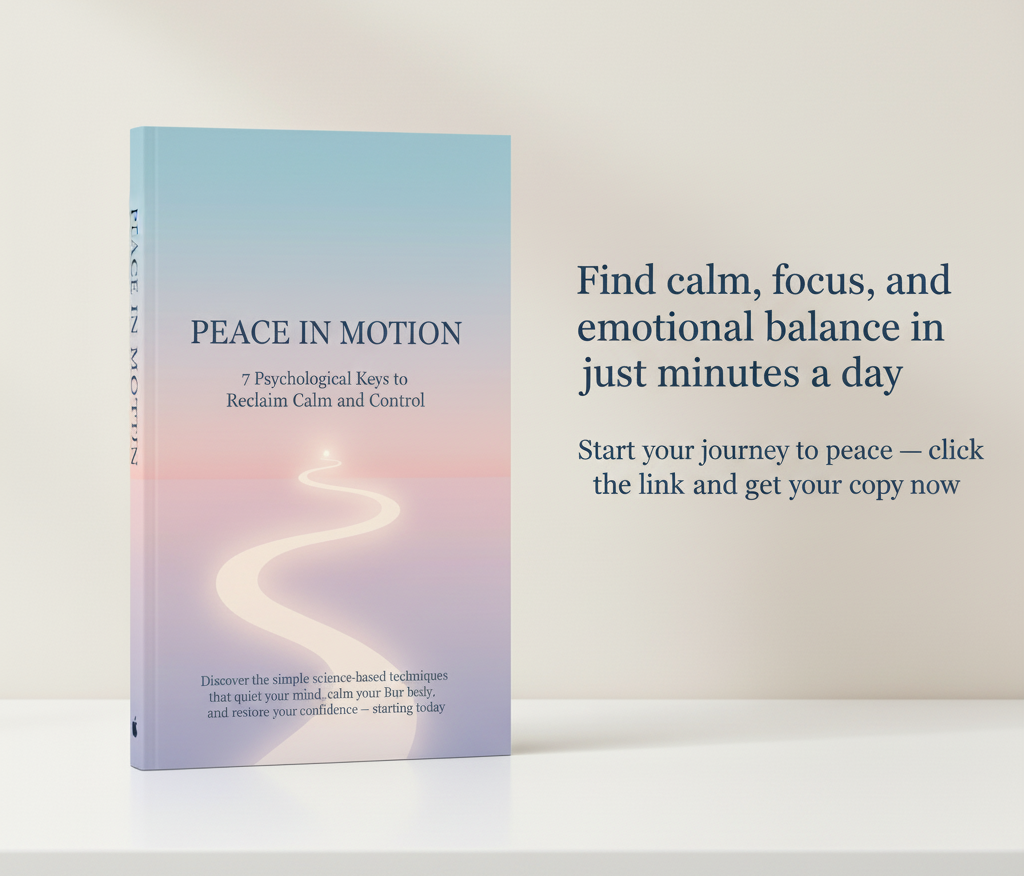 Peace in Motion: 7 Psychological Keys to Reclaim Calm and Control