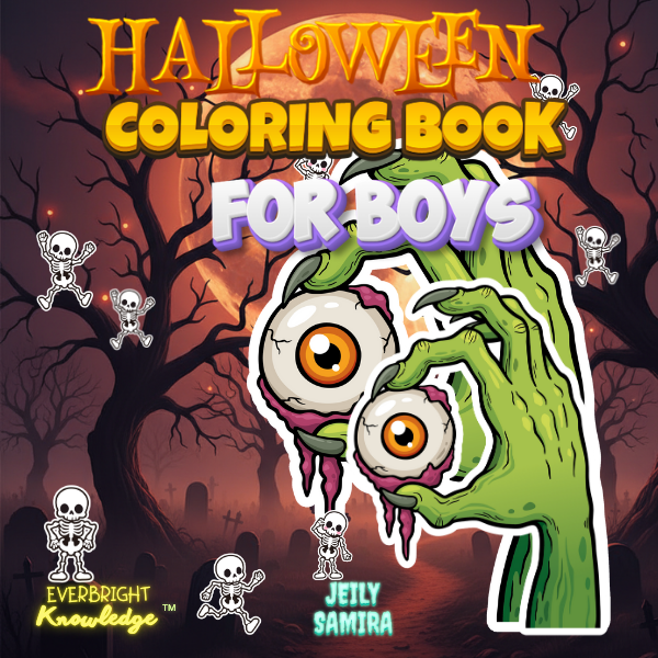 HALLOWEEN COLORING BOOK FOR BOYS
