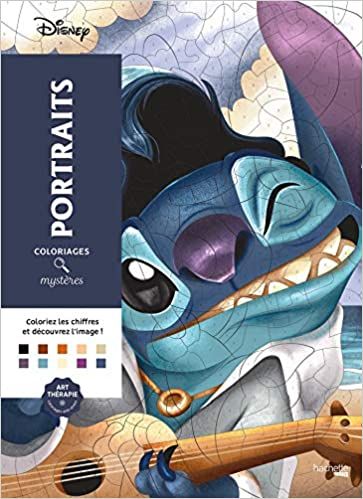 Disney Portraits Mysteries Coloring Pages