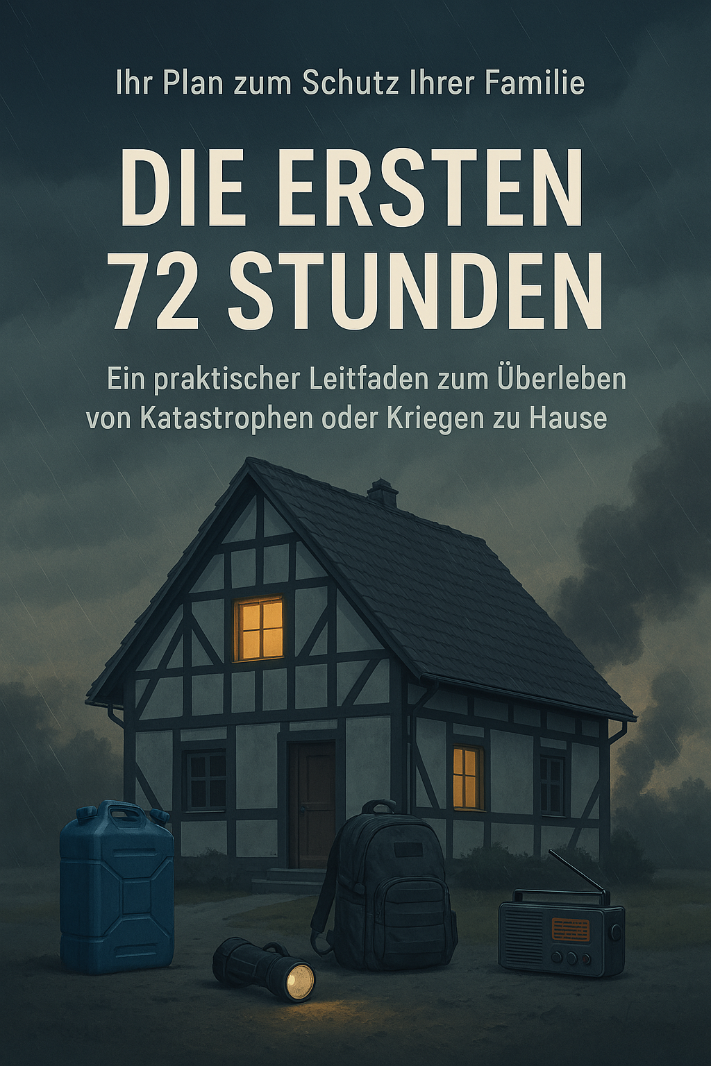 Die ersten 72 Stunden Ein praktischer Leitfaden zum Uberleben von Katastrophen oder-Kriegen zu Hause