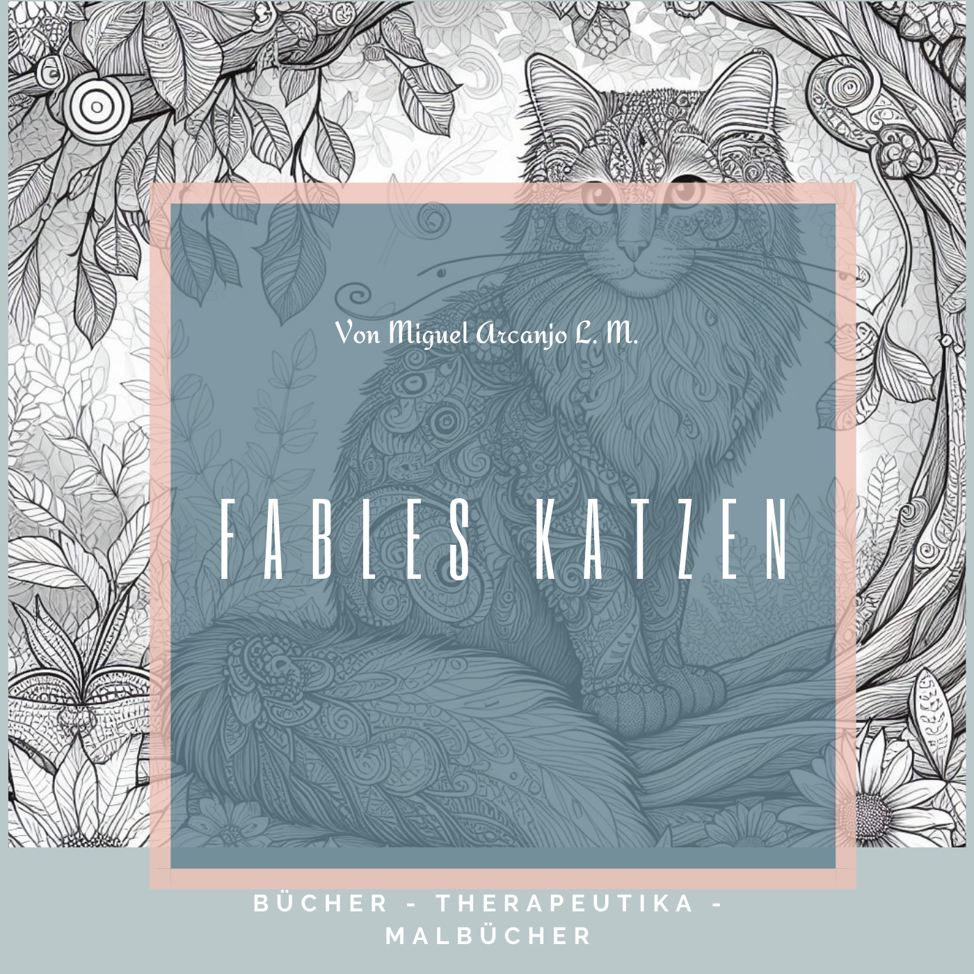 Katzen aus Fabeln – zum therapeutischen Färben