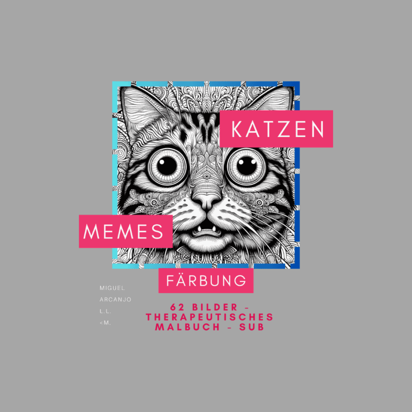 Das Malbuch für therapeutische Katzenmemes