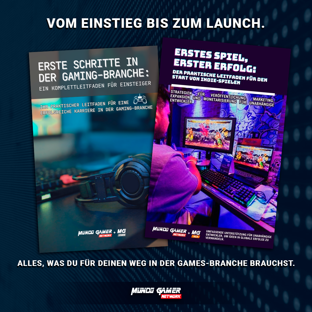 Mundo Gamer Kombi-Paket: Karriere und Spieleveröffentlichung