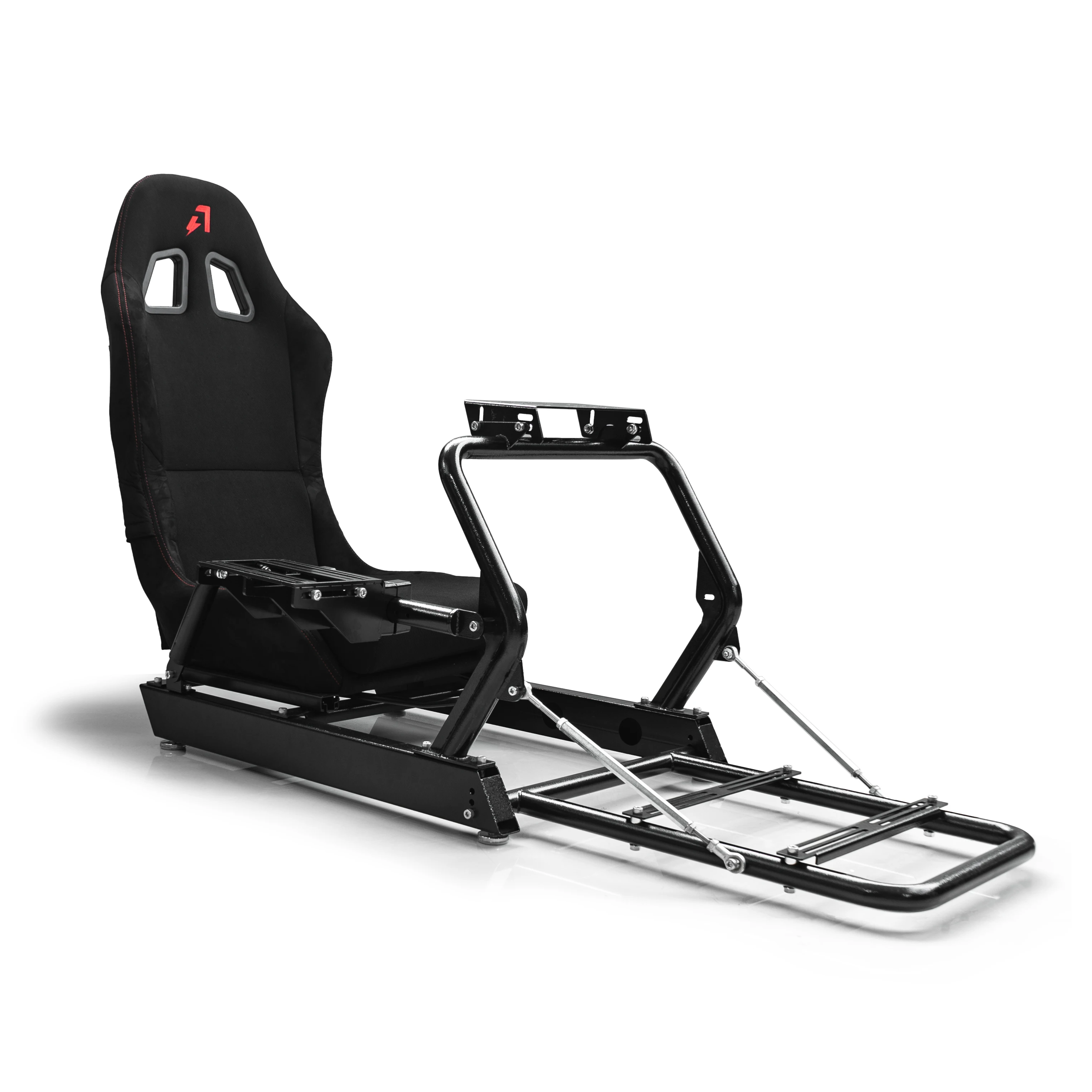 Cockpit de Simulação AZRACING INSPIRE Versão com Assento Padrão - 7 Anos de Experiência em Sim Racing, Estrutura Robusta em Aço de Alto Carbono