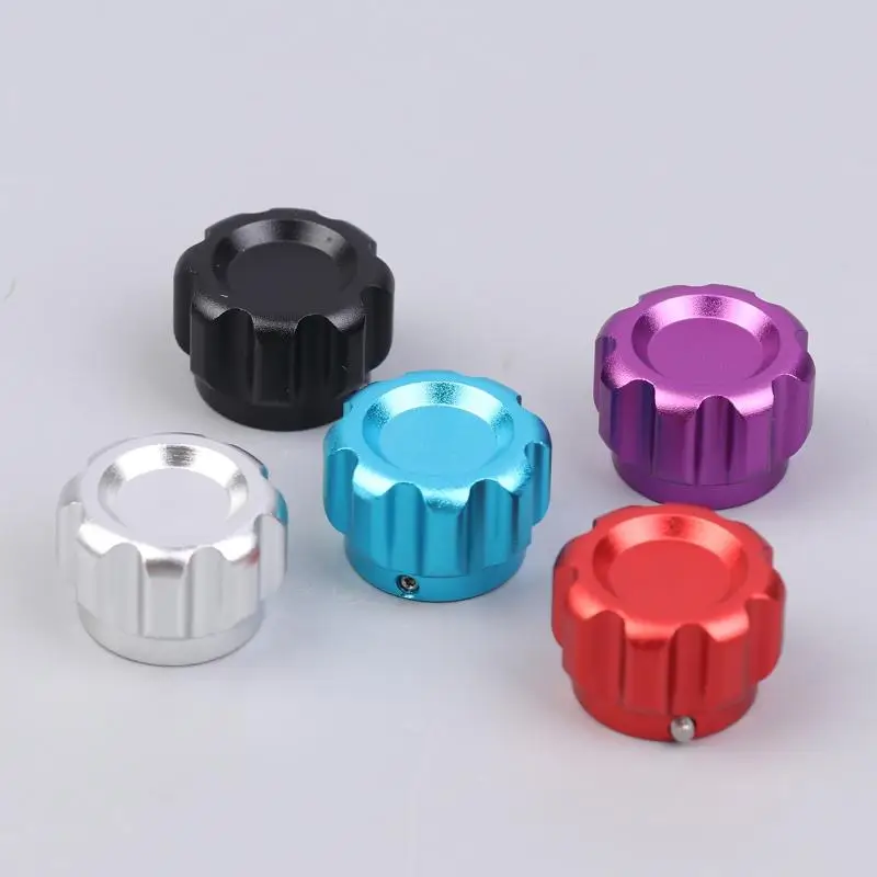 【C】Botão Simulador de Volante de Metal com Diâmetro de 20mm e Furos de 6.0mm (Botão para Simulador de Corrida)