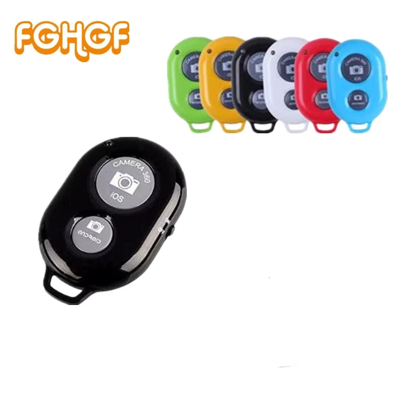 FGHGF Bluetooth Phone Self Timer Shutter Button for iPhone 7 selfie stick Shutter Release Wireless Remote Control for Huawei