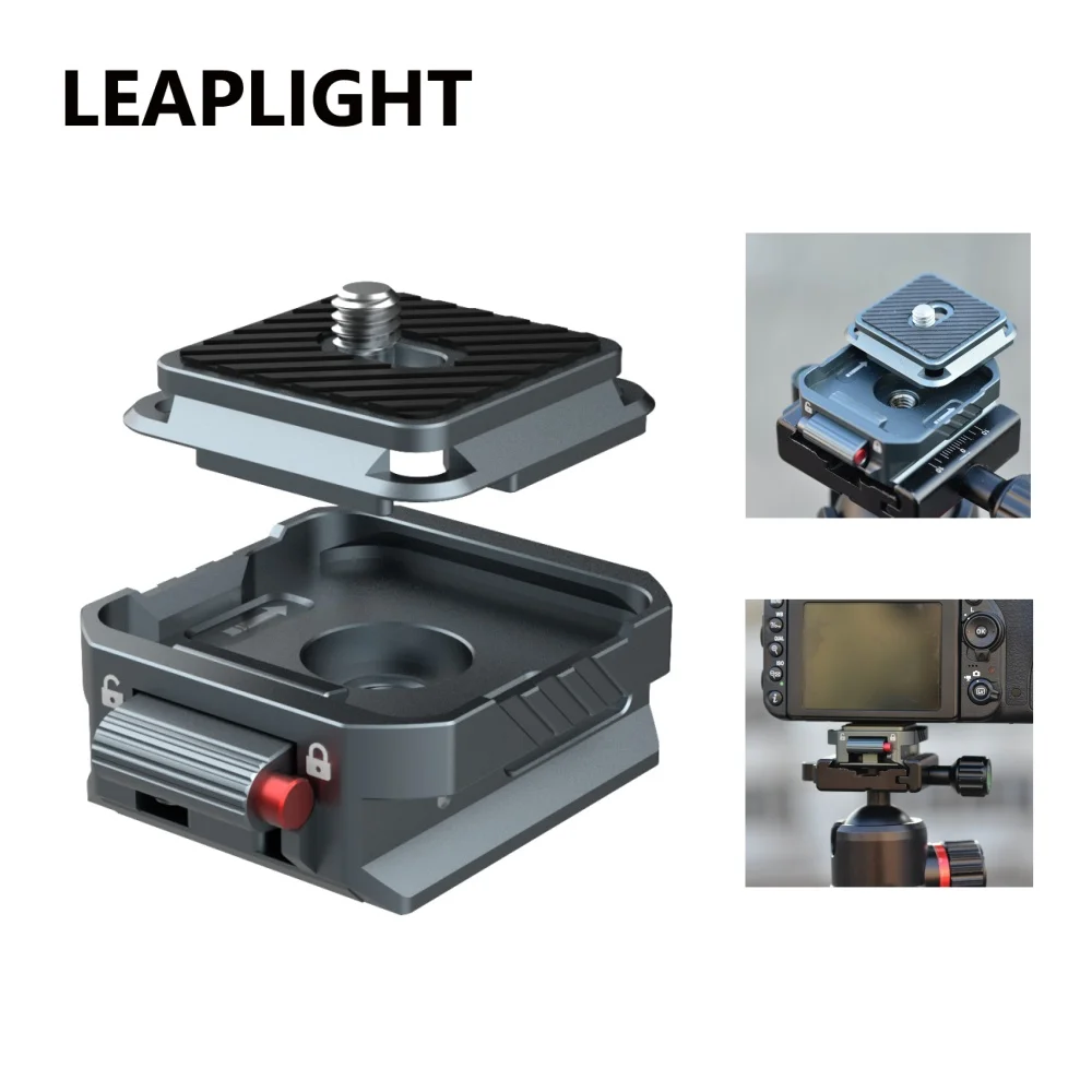 Arca Univerisal DSRL Camera Gimbal Quick Release Kit QR Clamp Arca-Swiss Quick Switch Tripod Slider Mount for DJI Ronin RS4 RS