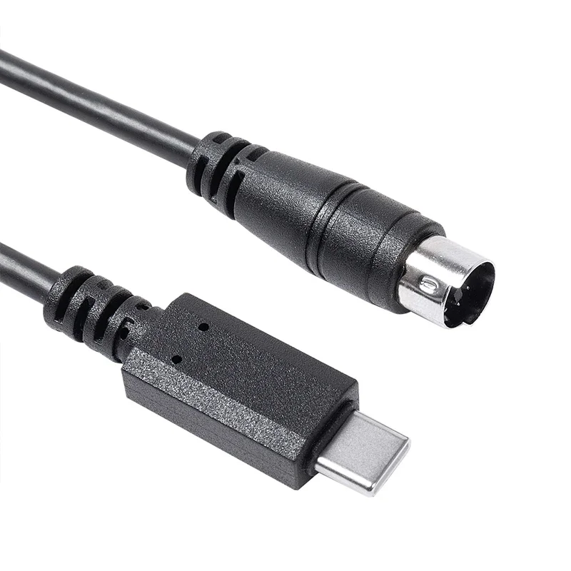 USB A / C to 7 Pin Mini Din Audio Interface Cable for IK Multimedia iRig Stream stereo IRIG PRO Duo I/O Keys I/O 25 49 MIDI 2 HD