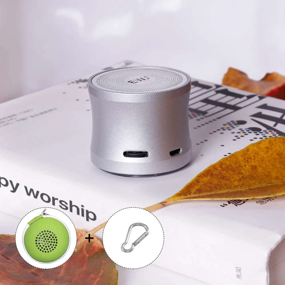 EWA A109Mini Wireless Bluetooth Speaker Big Sound & Bass for Phone/Laptop/Pad Support MicroSD Card Portable Loud Speakers 5.0