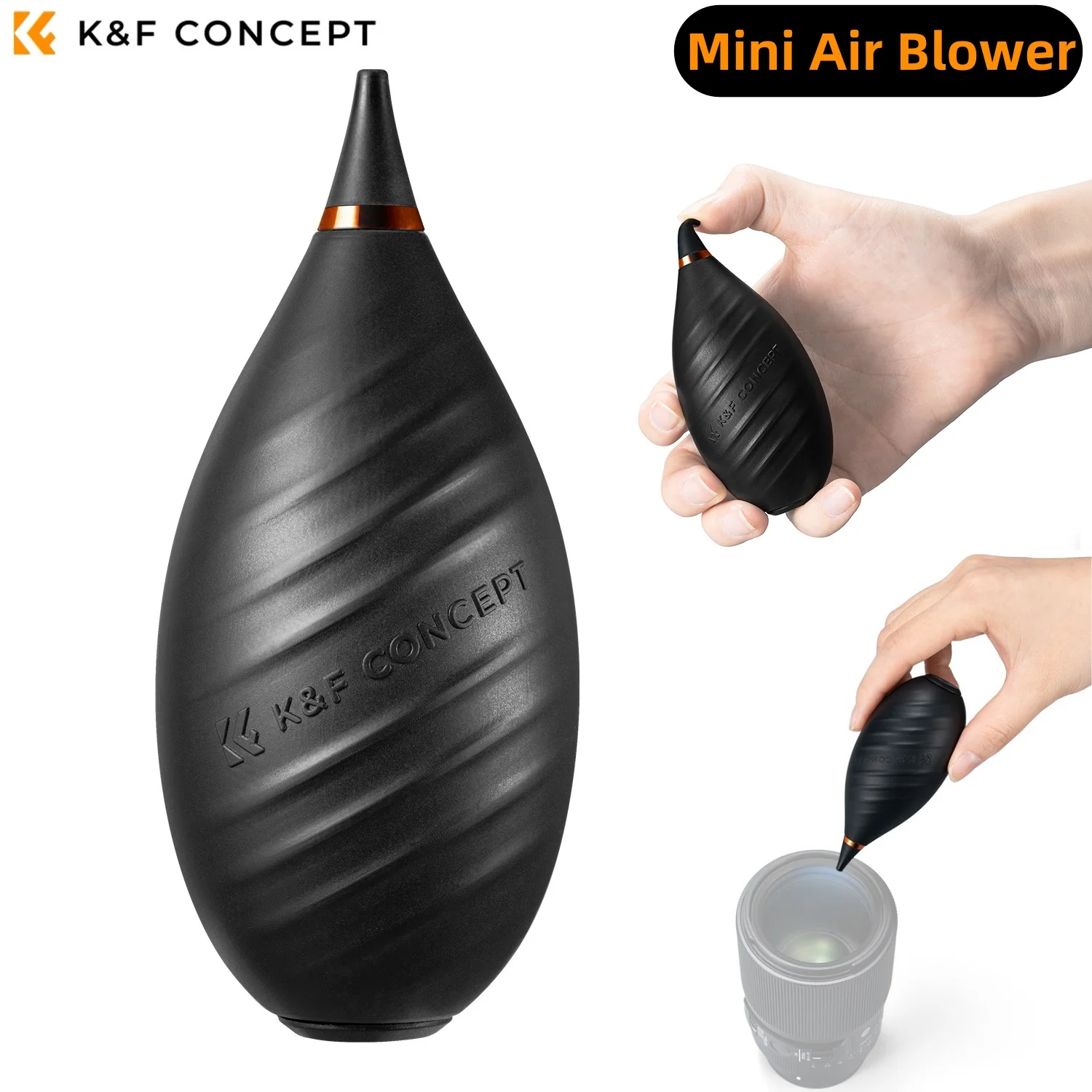 K&F CONCEPT Mini Portable Lens Dust Air Blower for DSLR SLR Cameras Lenses Watch Phone Keyboard Cleaner Silicone Air Pump Blower