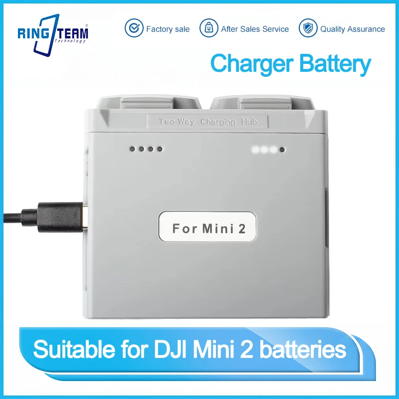 For DJI Mini 2 SE 4K Series Drone Two-Way Charging Hub Compatible with Mini 2 SE Drone Battery Charger Essential Accessories
