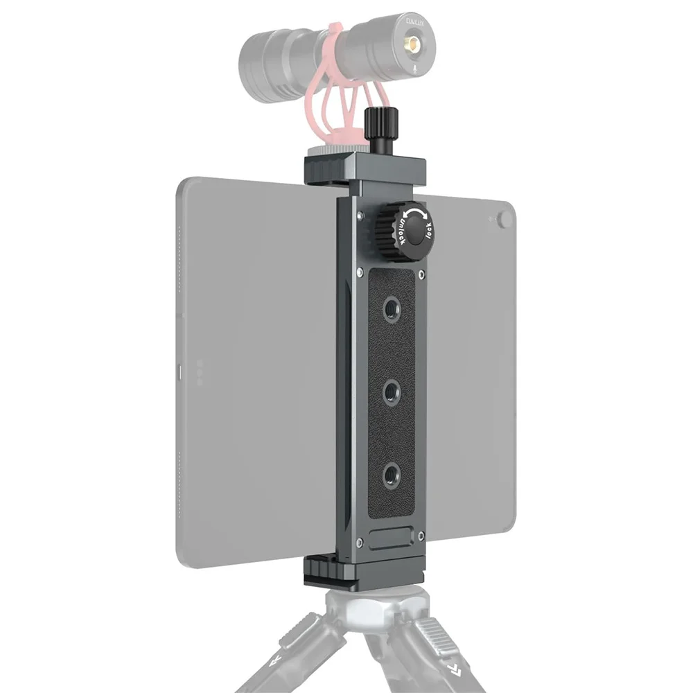2025 Upgrade Tablet Holder Clamp Clip for iPad pro air mini 2 3 4 Universal Clip Tripod Mount for iPhone 4.7