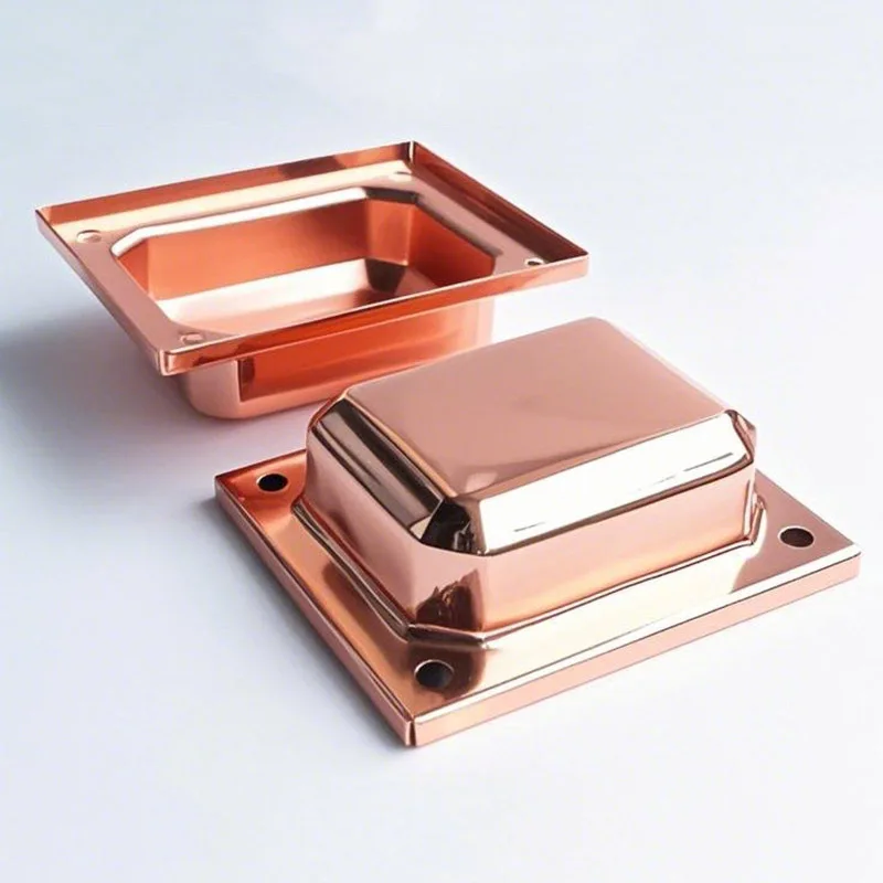 2PCS Transformer Top Side Cover Shrouds End Bells Metal Shield Sealing Cover Protective Screening Can Audio Speaker Accessories