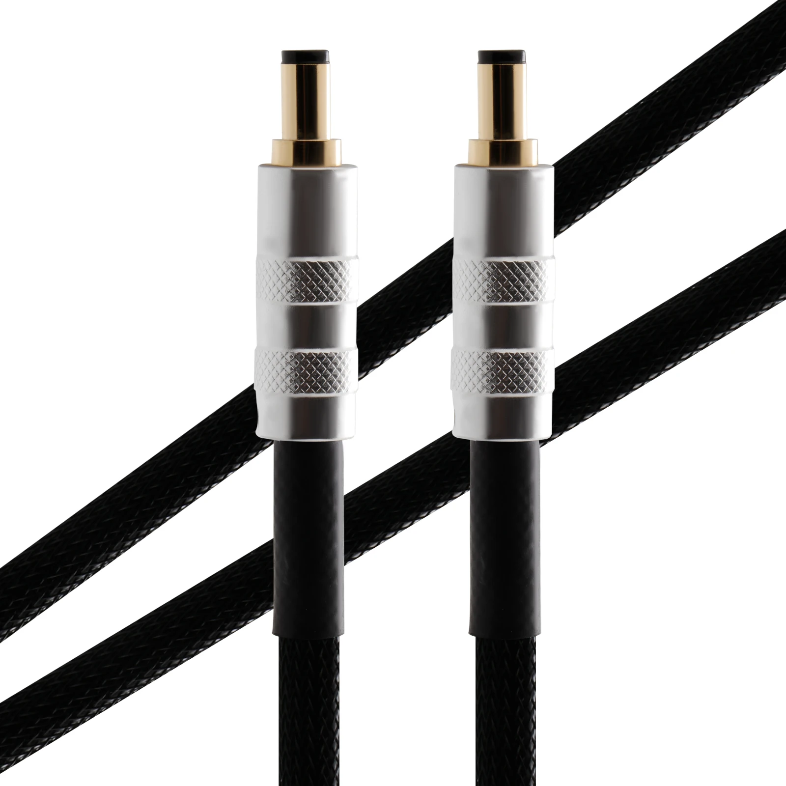 High-end 2x23AWG OFC DC Power Cable Hi-fi DC 2.5mm/2.1mm Male connector audiophile dedicated audio Extension cable