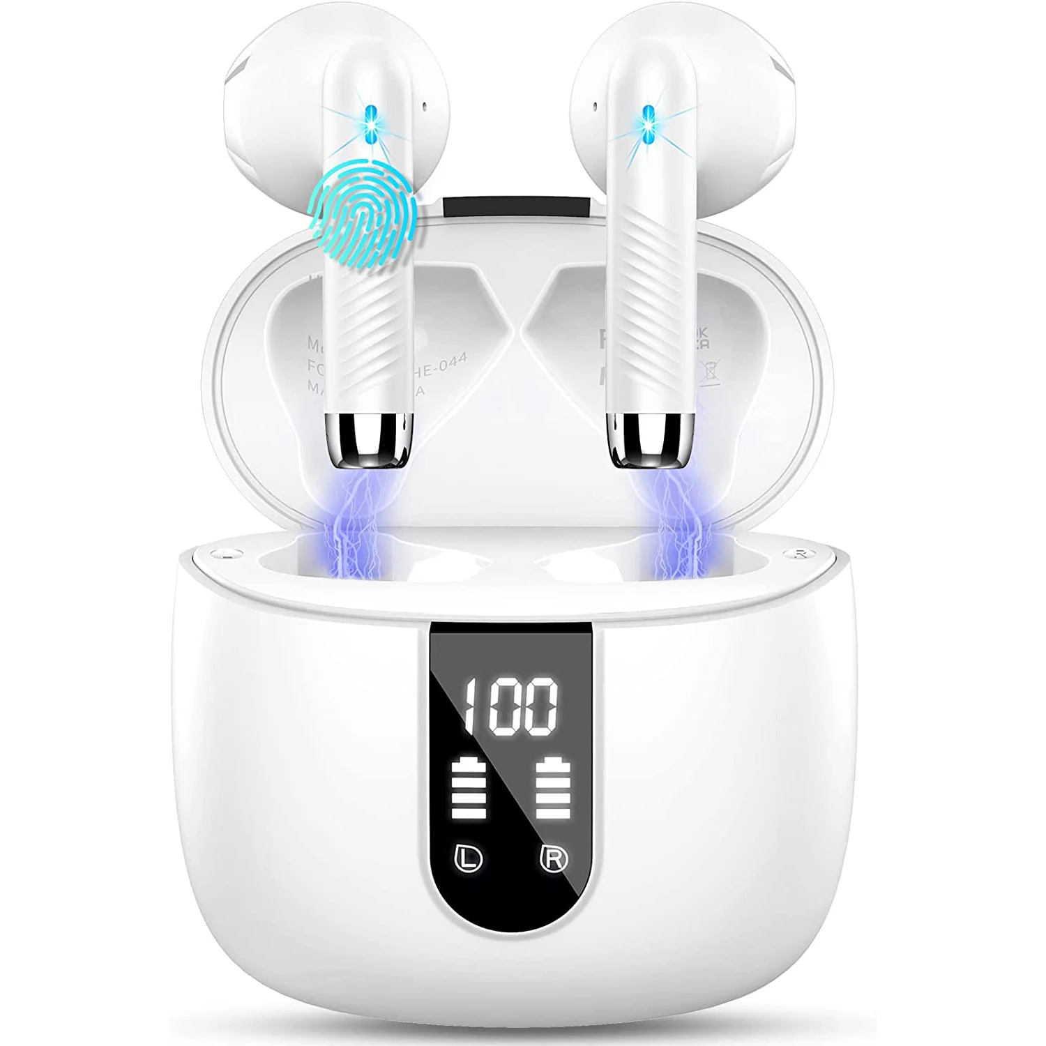 TWS Bluetooth5.3 Waterproof Headphone for Phones TWS Multi-Color Wireless In-ear Earphone with Mic Portable for Travel Office