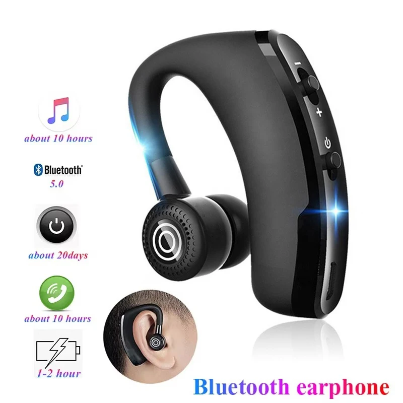 Wireless Bluetooth 4.2 Earphone General Business Noise Reduction Headset With Microphone Single Headphone For iPhone Xiaomi Oppo