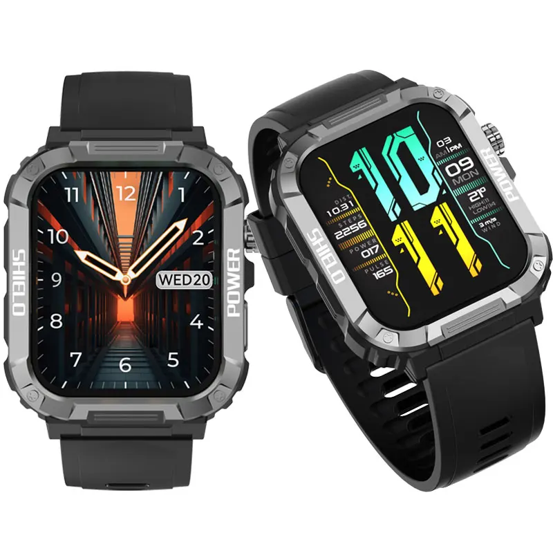 Black Color Smart Watch for Men Women Wrist Smartwatch Compatible for iPhone Samsung Huawei Xiaomi Sony OnePlus etc. Phones