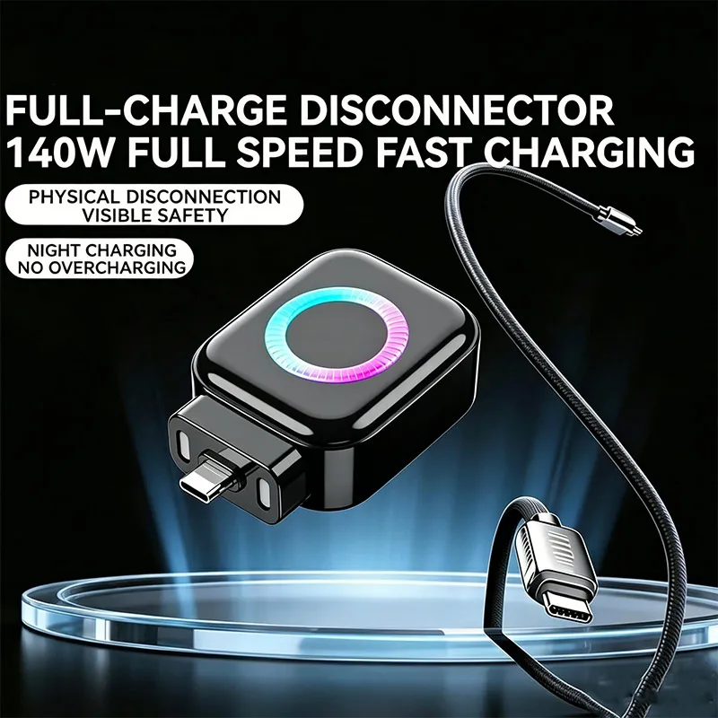 Smart Full Charge Auto Disconnect Adapter Ai Recognition Automatic Shut Off Charger Saver For Electric Car Battery Protector