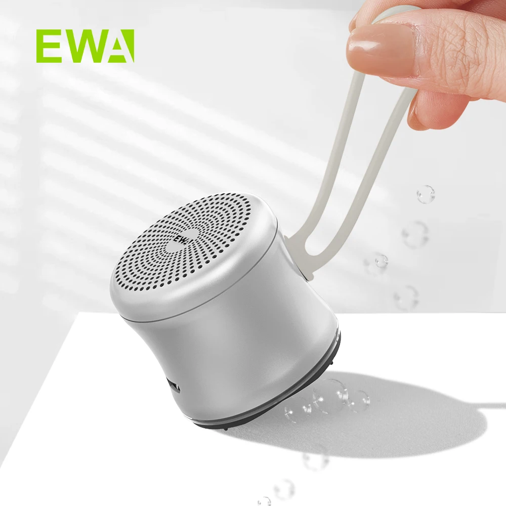 EWA A119 Mini Bluetooth Speaker IPX7 Waterproof Tws Interconnected Stereo Speaker Metal Wireless Ultra Long Play Music Portable