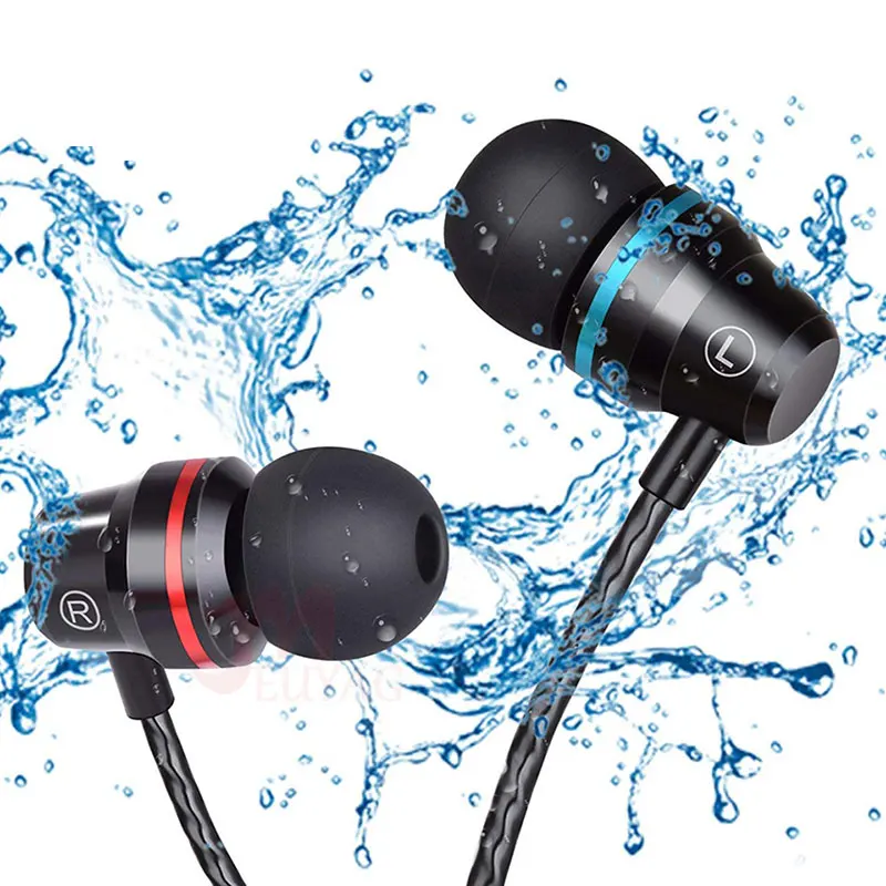 3.5mm In Ear Headphones Wired For Phone OPPO Huawe PC Earphones Sports Stereo Headset Gamer Handfree Earbuds with Microphone