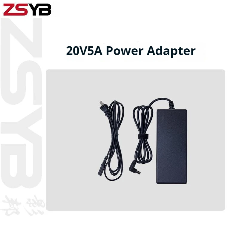 ZSYB 24V5A 20V5A Power Adapter Photography Lamp Accessories Ergonomic Handle for Zhiyun Light Charger for S100 W80B W120B