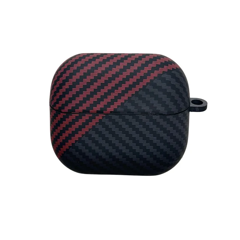 Carbon Fiber Earphone Case for Samsung Galaxy Buds 4/4 Pro Wireless Bluetooth Headphone For Buds 3 Slim Anti-fall Hard Cover