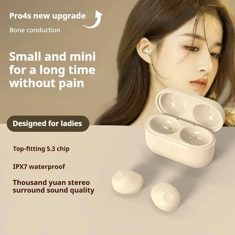 Hot Selling Mini Bluetooth Earphones With Wireless Invisible Sleep Earbuds And Microphone Charging Case For Noise Reduction