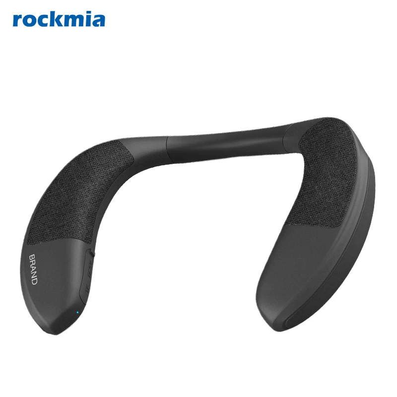 rockmia Bluetooth Audio EBS-909 Neck Speaker Wireless Hands free Speaker Box Ergonomic Design Wearable Music Player