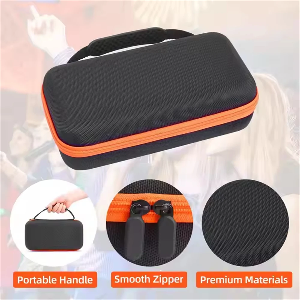 Wireless Microphone Case JBL PartyBox Wireless Mic Waterproof Shockproof Handheld Dual Mic Hard Travel Carrying Bag