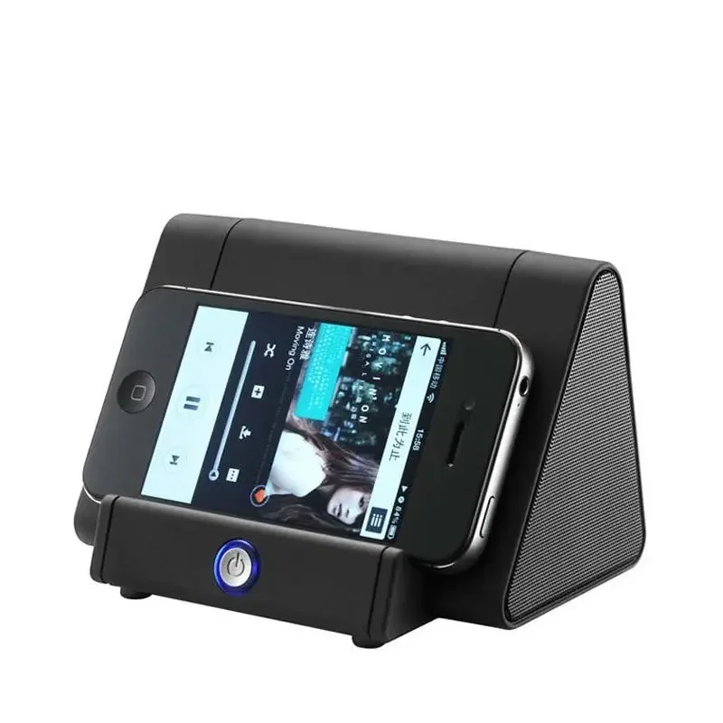Portable Bluetooth Speaker Wireless Mini Induction Subwoofer Amplification Audio Stand Resonance Support Smartphone