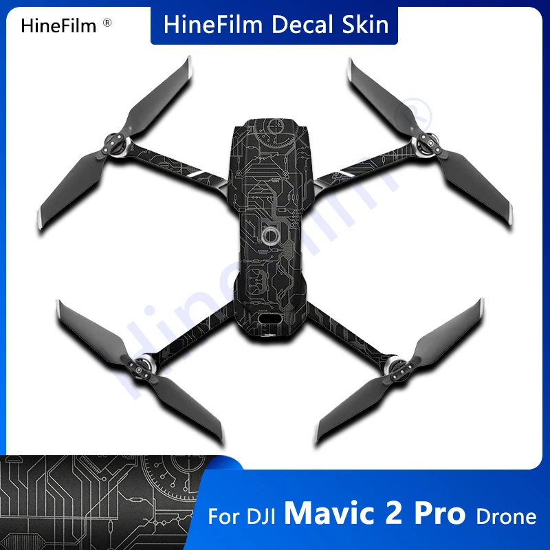 Hinefilm Skin for mavic2 pro Sticker Decal Skin For DJI Mavic 2 Pro Drone Premium Wrap Cover Protective Guard Film