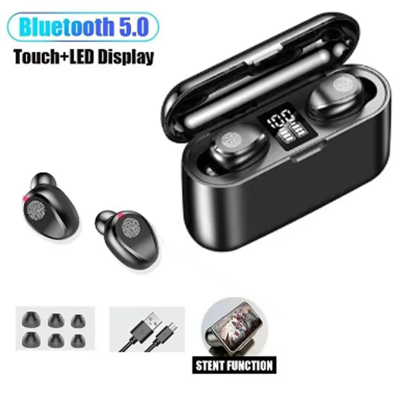 2024 NEW TWS Bluetooth Earphones Wireless Headphone 9D Stereo Sports Waterproof Earbuds Headsets For Samsung Galaxy S22 T-Mobile