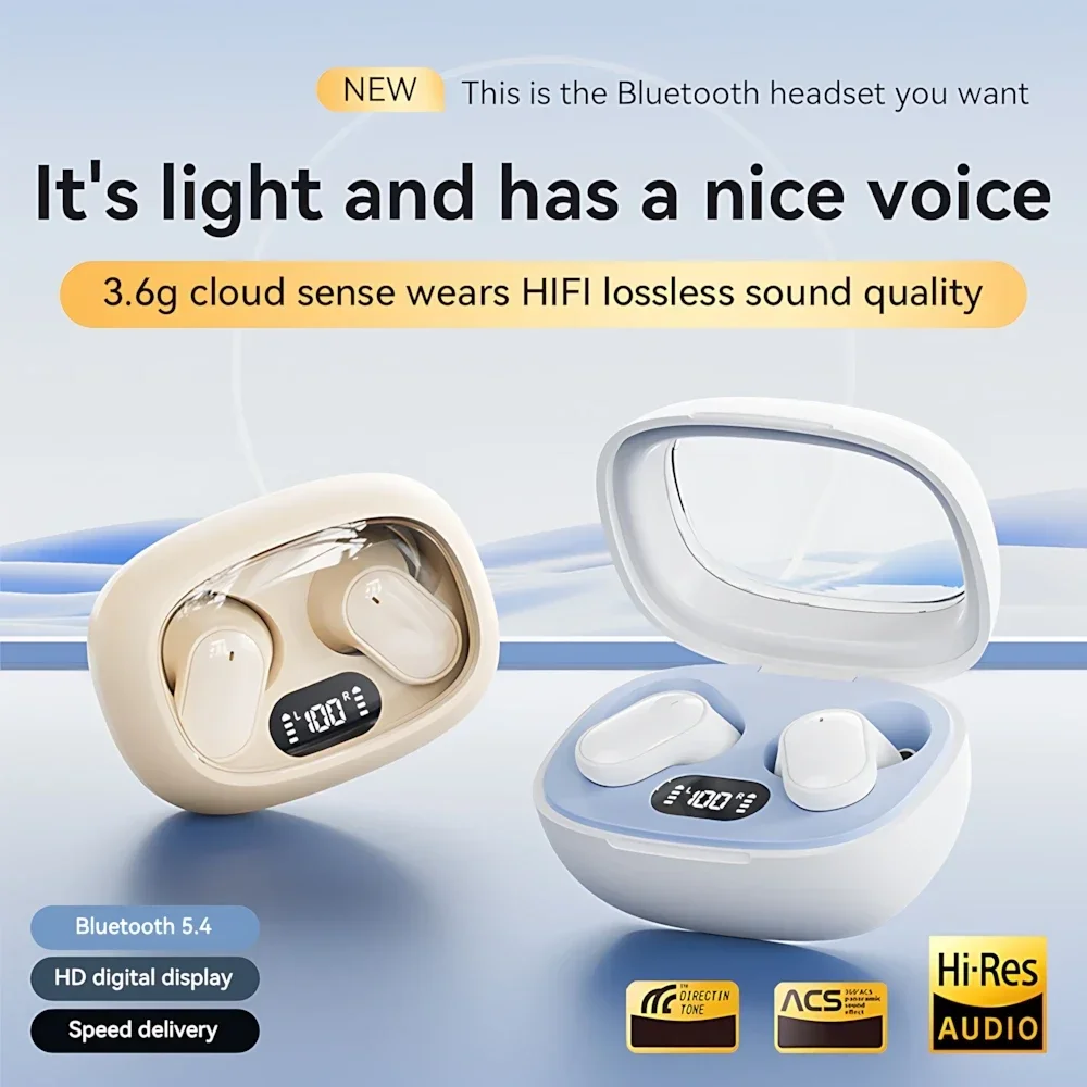Original Fone De Ouvido Earphone TWS Wireless Bluetooth Headset HiFi Headphone HD Call Earbuds For Iphone Sport Music Pods Mic