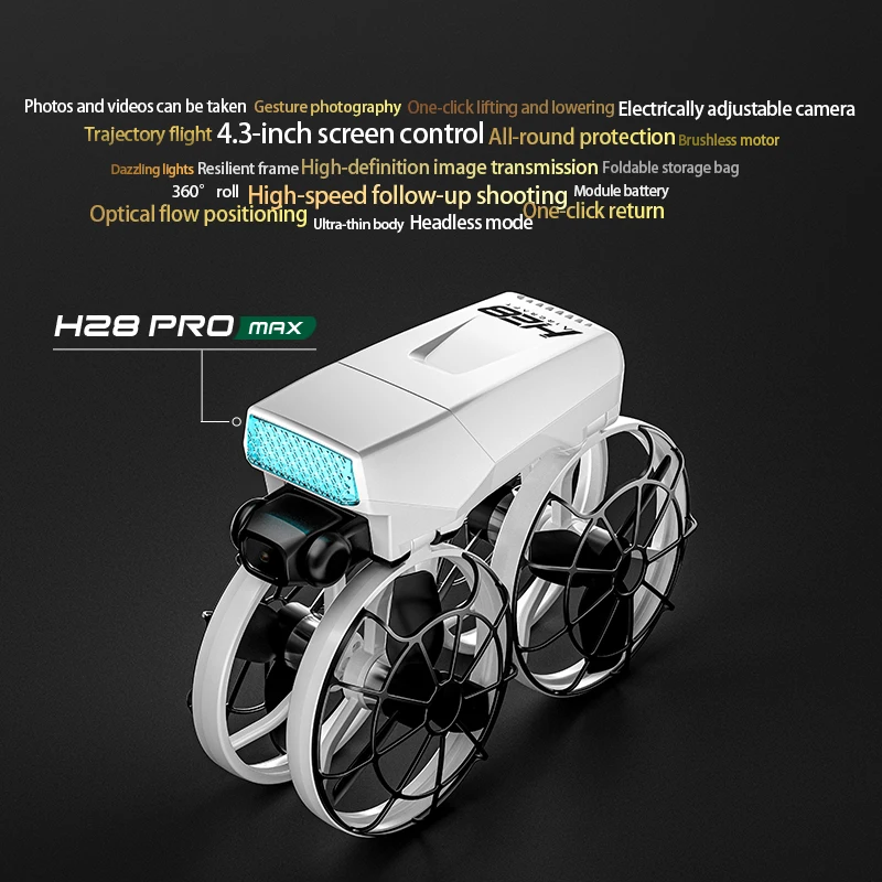 Mini Rc Drone 8K HD 4-Axis Headless Mode Helicopter 360° Flip Remote Control Quadcopter Mini UAV