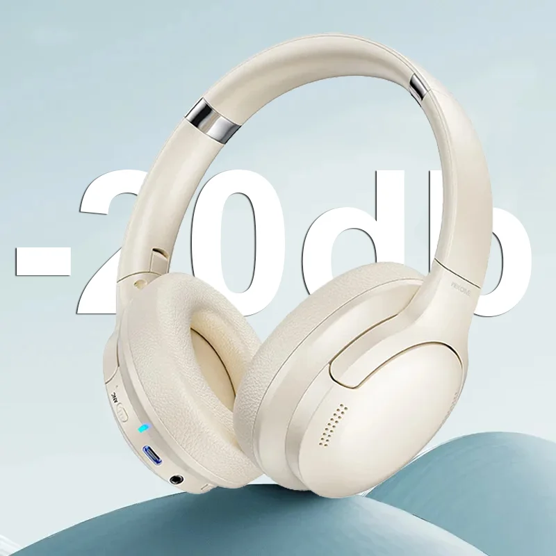 2024 New M11 Wireless Headset Bluetooth 5.3 -20db ANC Noise Cancellation Headworn Headphone Foldable Sports and Gaming Earphones
