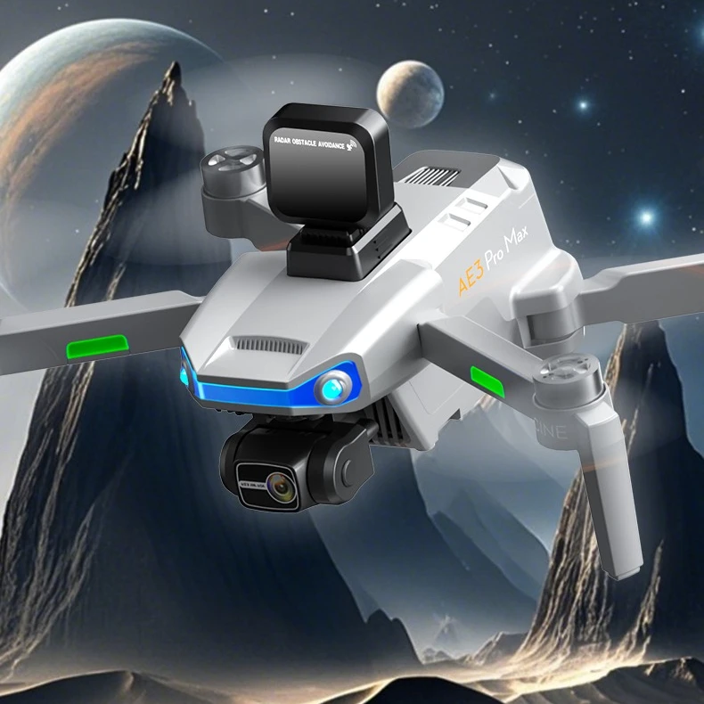 Professional RC Drone 8K Optical Flow Drone with Camera HD Camera Foldable Brushless Dron Helicopter WIFI Aerial Photography